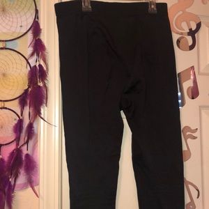 fleece interior leggings